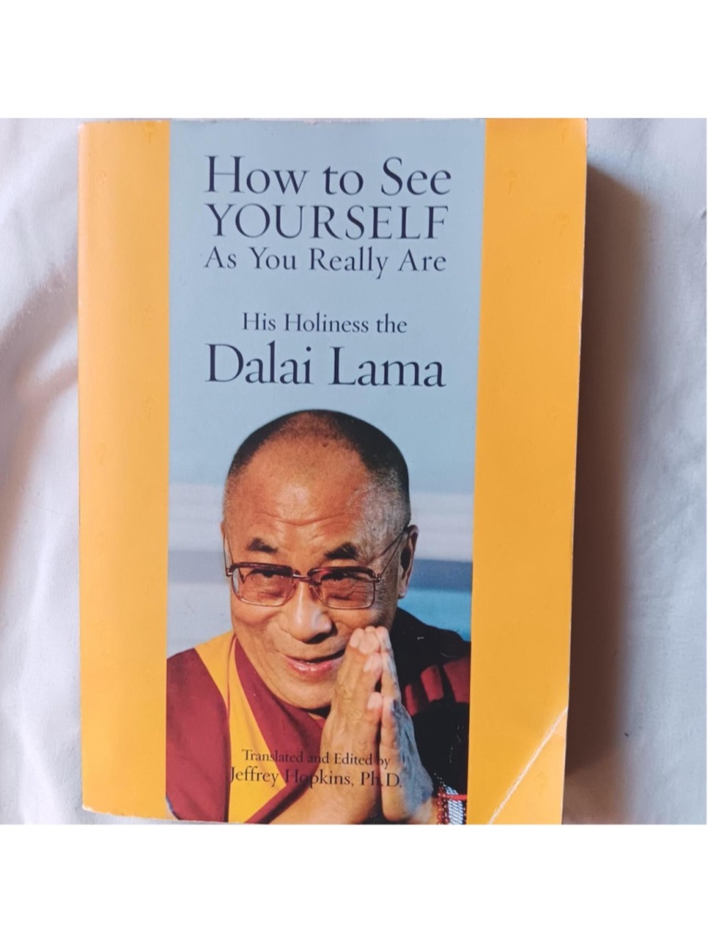 The Dalai Lama's book on spirituality and self-awareness, "How to See Yourself a